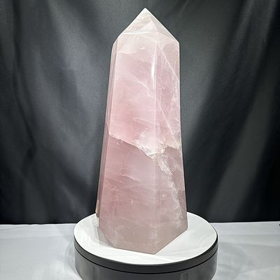 Rosenquarz Spitzen Gross
