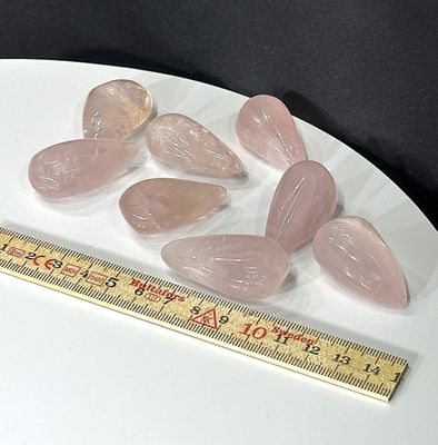 Rosenquarz Tropfen