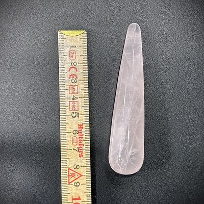 Rosenquarz Massagestab 89 mm