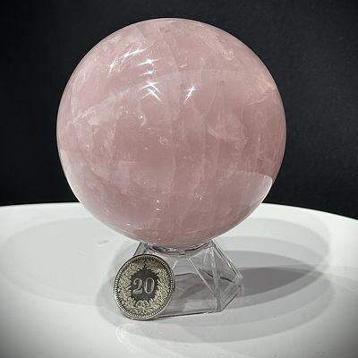 ​Rosenquarz Kugel  73 mm