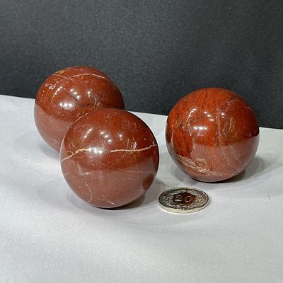 Roter Jaspis Kugel ca. 40 mm