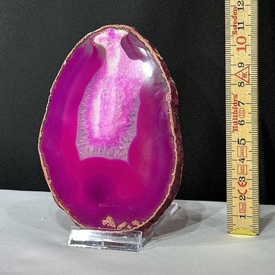 Achat Platte Pink 115 x 87 x 5 mm