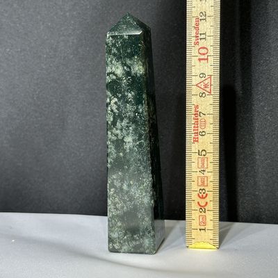 Moosachat Obelisk 120 x 26 x 26 mm