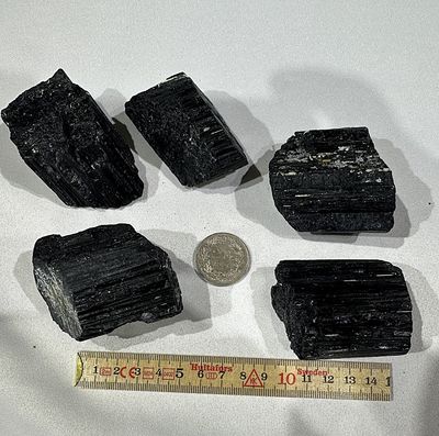 Schwarzer Turmalin Schörl 100 - 199 Gramm