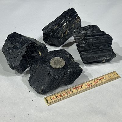 Schwarzer Turmalin Schörl 400 - 499 Gramm
