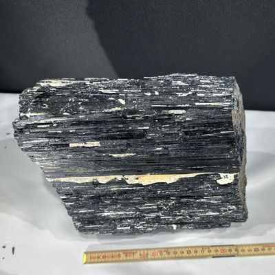 Gewaltiger Schwarzer Turmalin Schörl 14.9 KG