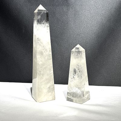 Bergkristall Obelisk