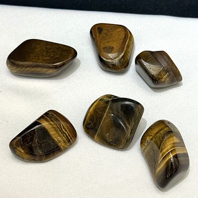 Tigerauge Trommelstein