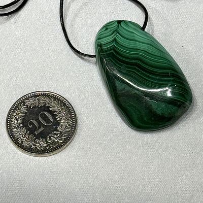 Malachit Anhänger 38 mm