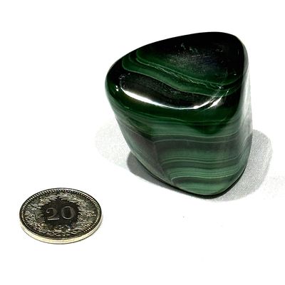 Malachit Jumbo Trommelstein