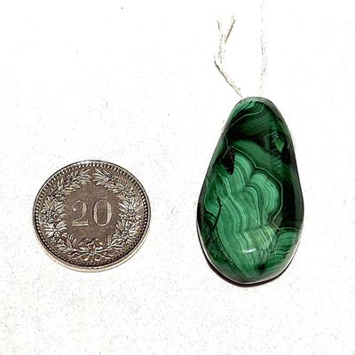 Malachit Anhänger 36 mm