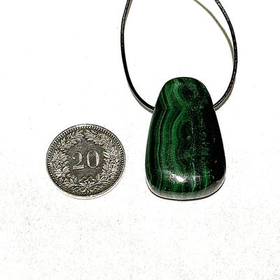 Malachit Anhänger 38 mm