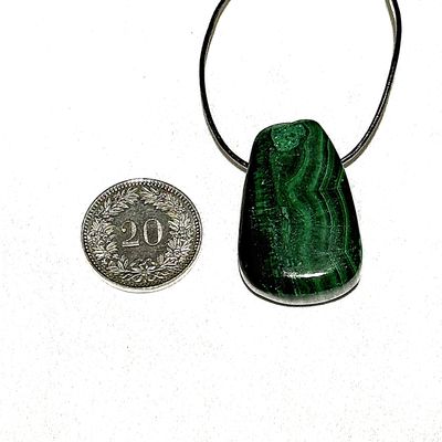 Malachit Anhänger 38 mm