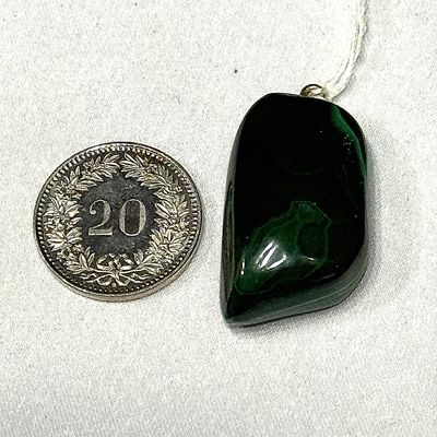 Malachit Anhänger 31 mm
