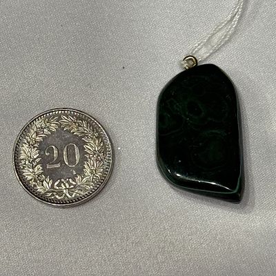 Malachit Anhänger 31 mm
