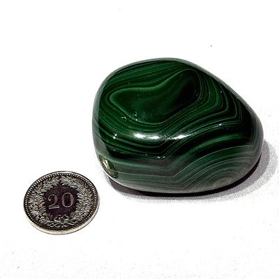 Malachit Jumbo Trommelstein