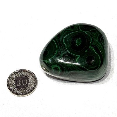 Malachit Jumbo Trommelstein