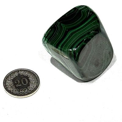 Malachit Jumbo Trommelstein