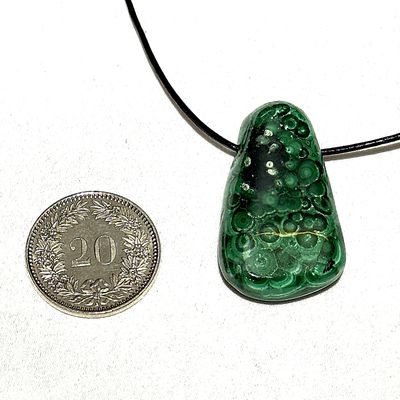 Malachit Anhänger 38 mm