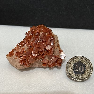 Vanadinit auf Matrix