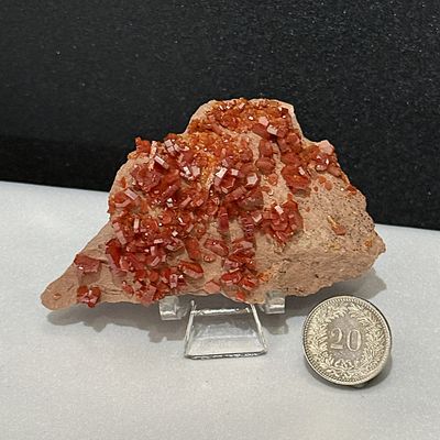 Vanadinit auf Matrix
