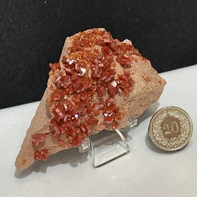 Vanadinit auf Matrix