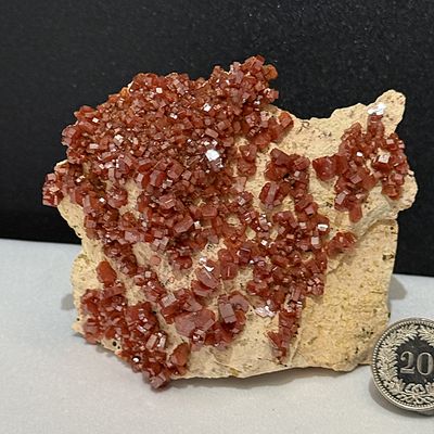 Vanadinit auf Matrix