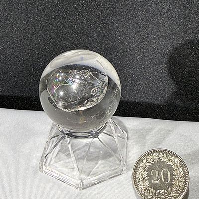 Bergkristall Kugel Glasklar 33 mm