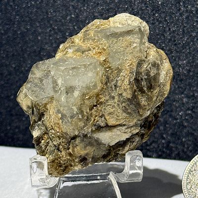 AAA Aquamarin ca. 40 x 40 x 29 mm 46 Gramm