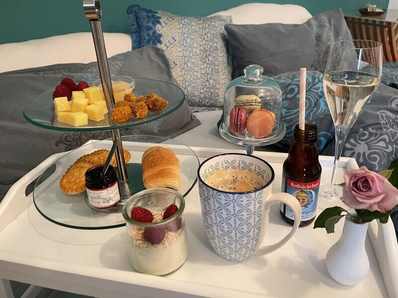Präsent "Frühstück im Bett"