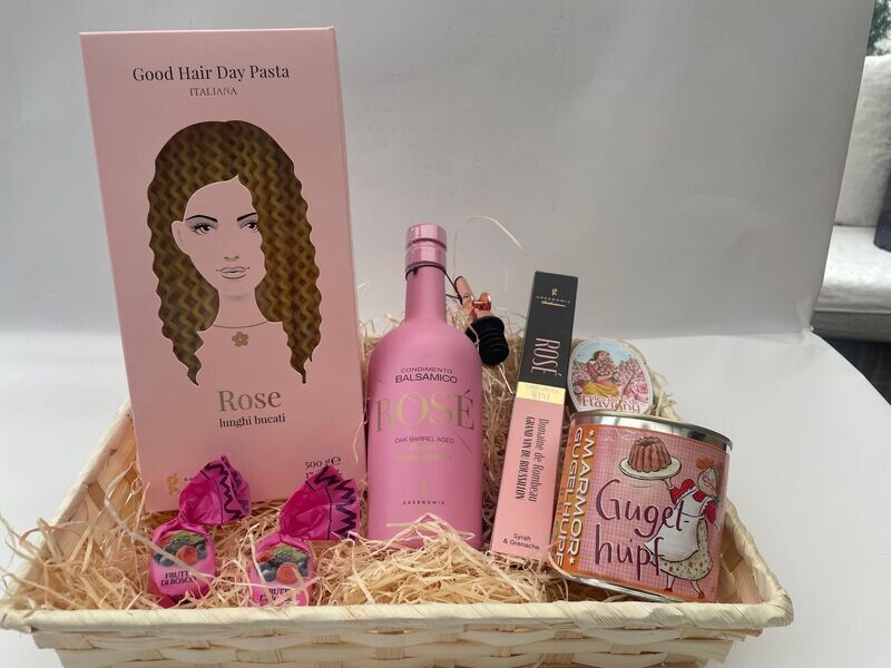 Präsentkorb "Alles rosa"?