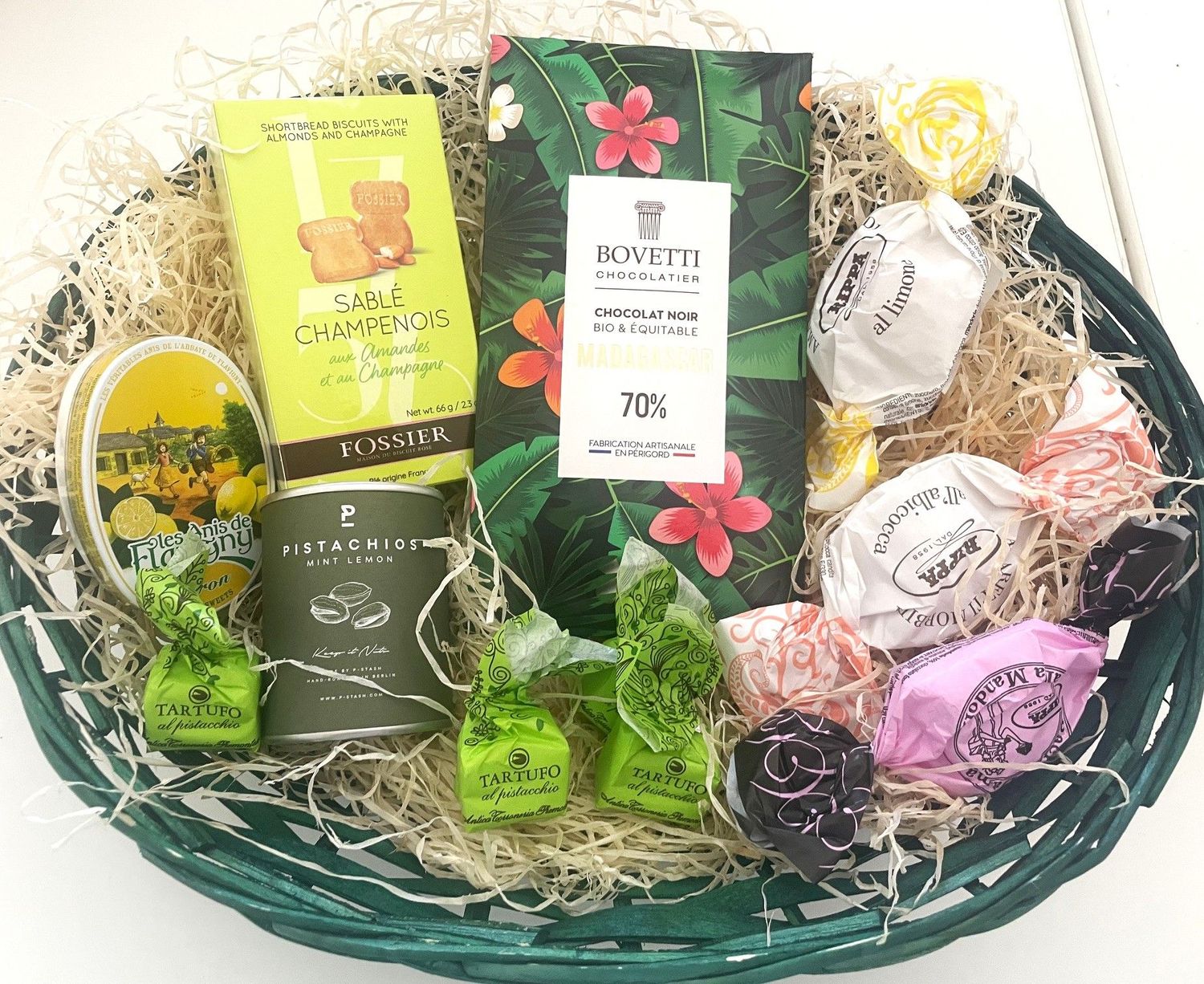 Präsentkorb "Grün"