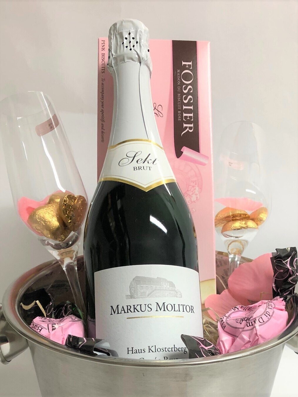 Hochzeitspräsentkorb "Traut Euch"