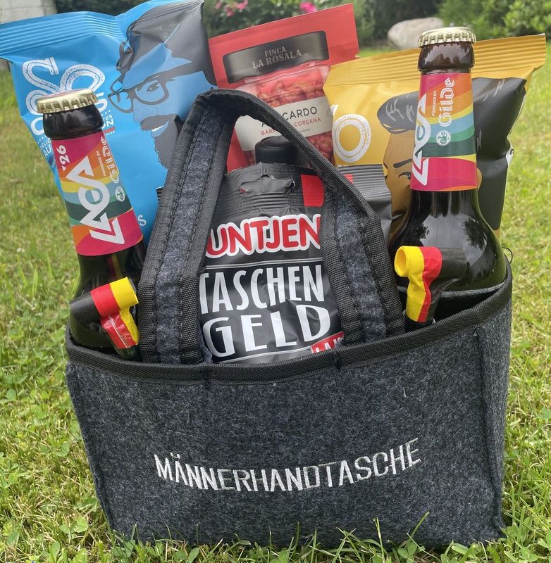 Männerhandtasche"Anpfiff"