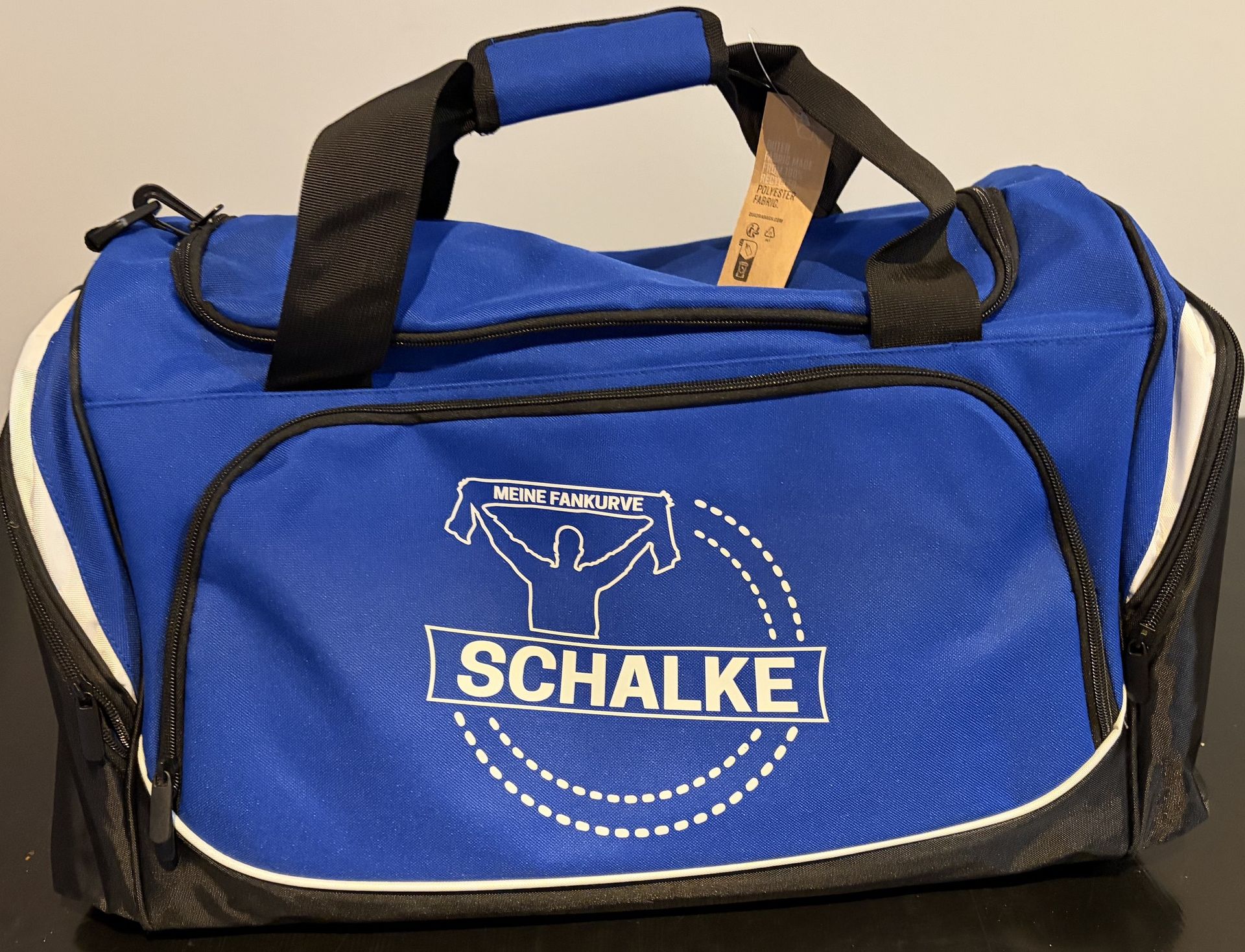 Schalke 04 Fußballtasche „Glück auf“