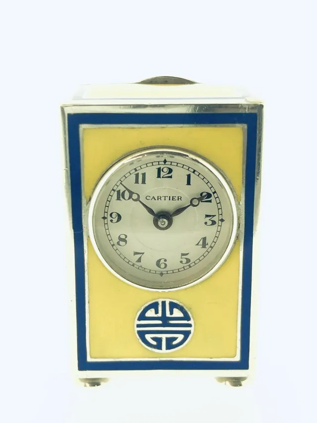 Antique Miniature Carriage Clock By Cartier