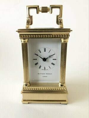 Matthew Norman Miniature Carriage Clock