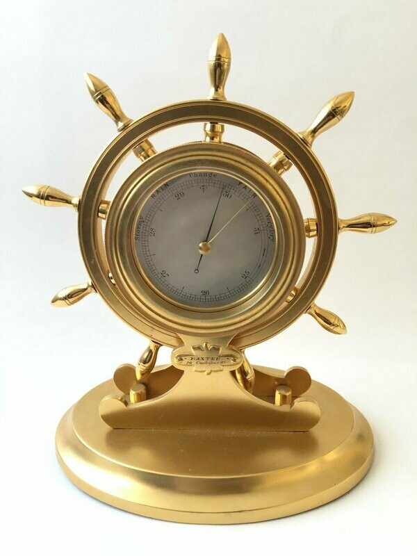 Ships Wheel Barometer