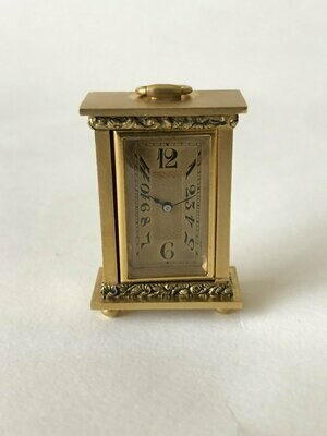 Miniature Ebel Carriage Clock