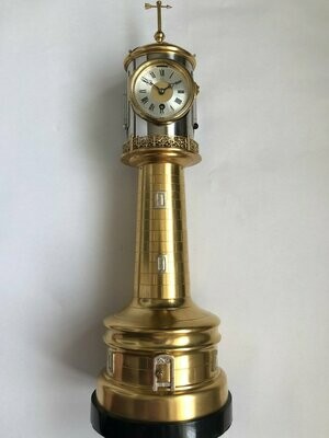 Rare Automaton Lighthouse Clock