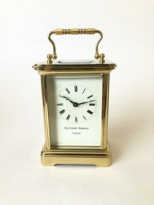 Matthew Norman Carriage Clock