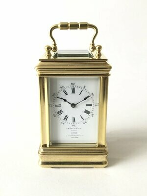Miniature Le Roy & Fils Gorge Case Carriage Clock