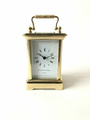 Miniature Matthew Norman Carriage Clock