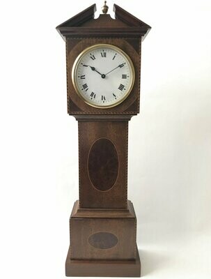 Miniature Inlay Longcase Clock