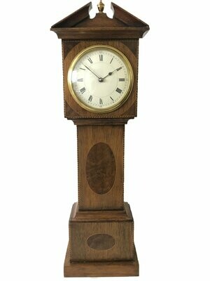 Miniature Mahogany Longcase Clock