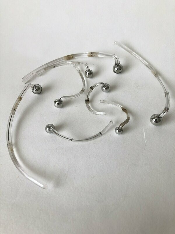 Antique curved Thermometer