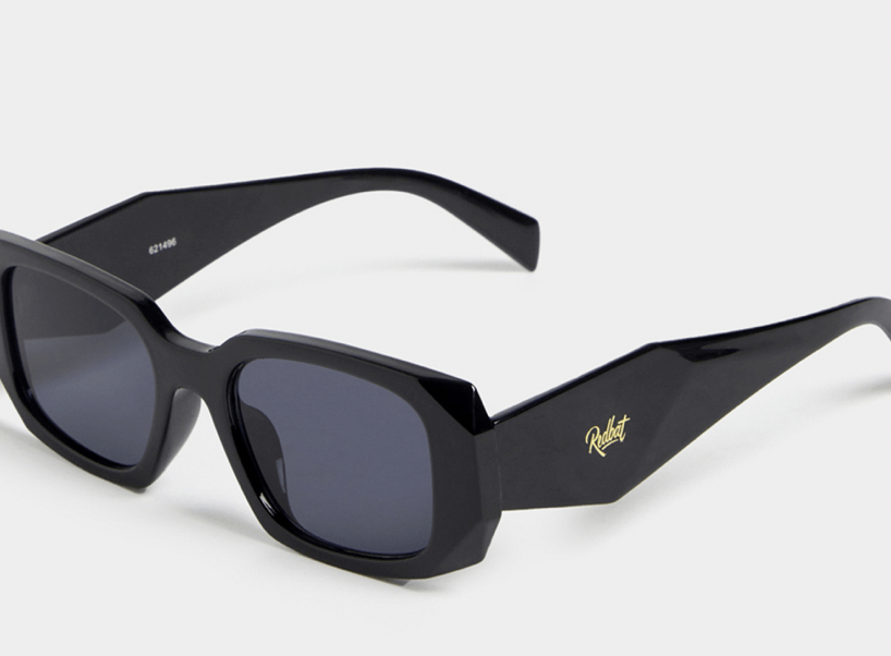 Chunky black Redbad glasses