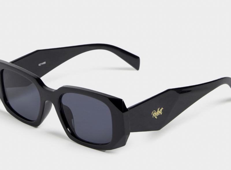 Chunky black Redbad glasses