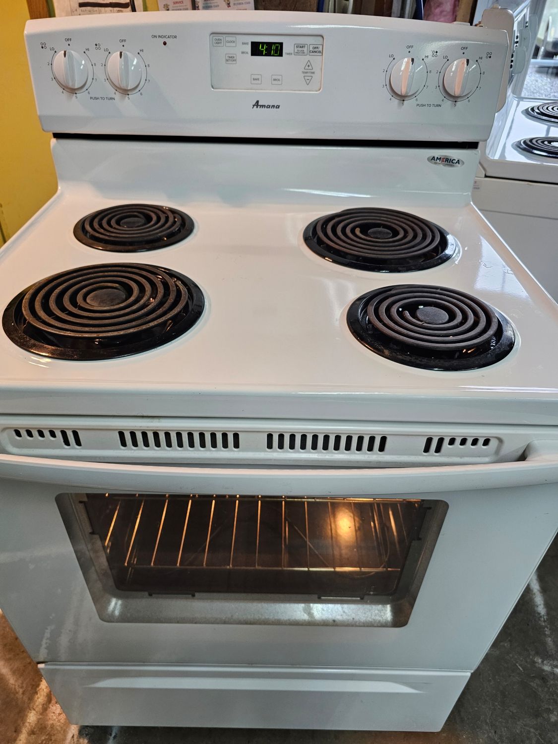 Cuisinière serpentin Amana TAXES INCLUSES GARANTIE 6 MOIS
