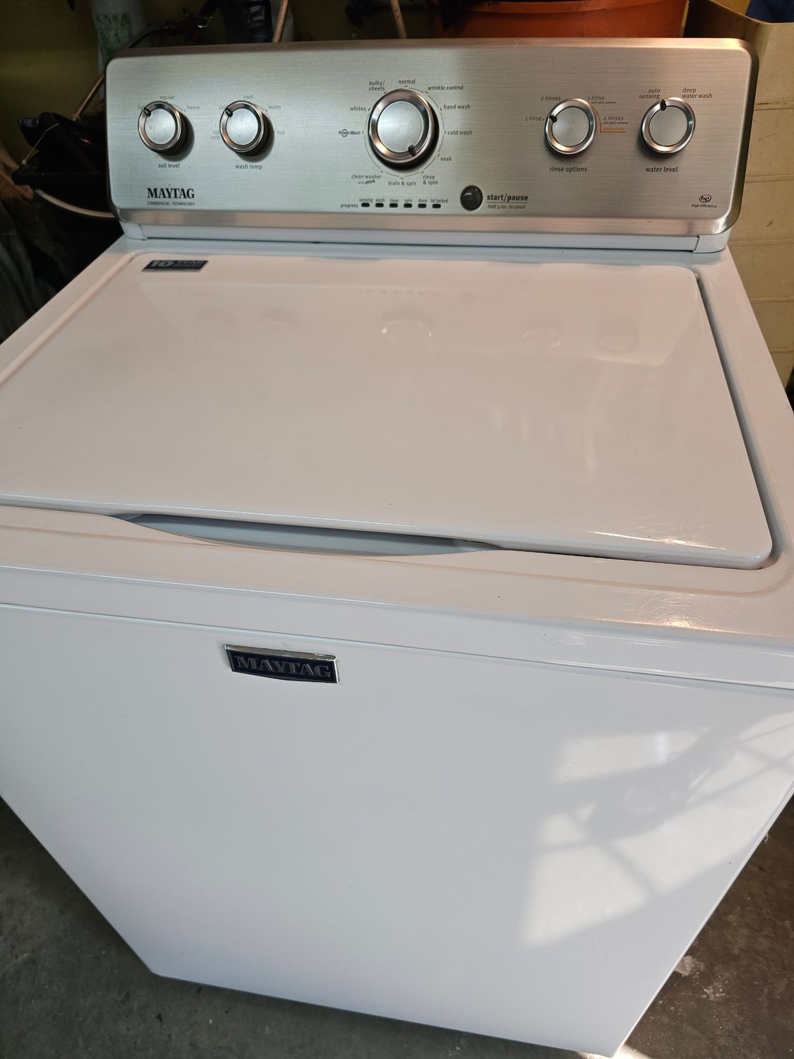 Laveuse pivot HE haute efficacité Maytag  TAXES INCLUSES GARANTIE 6 MOIS